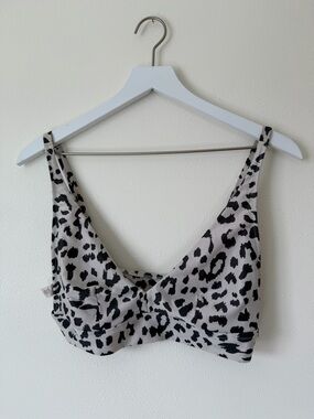 Aerie Cheetah Bikini Top